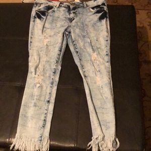 Acid wash Jeans